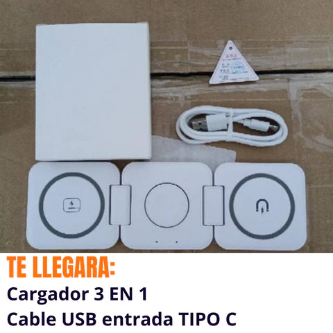 Soporte de cargador inalámbrico plegable