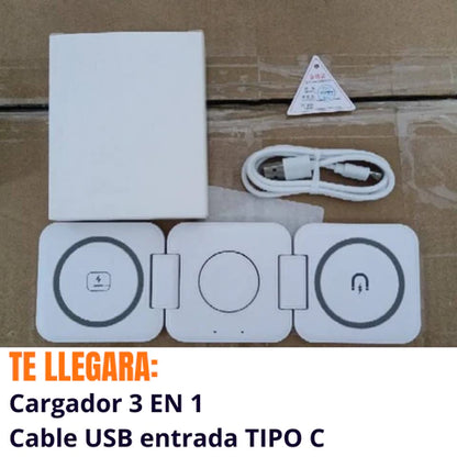Soporte de cargador inalámbrico plegable