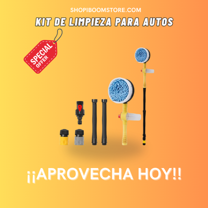 Kit de limpieza para autos